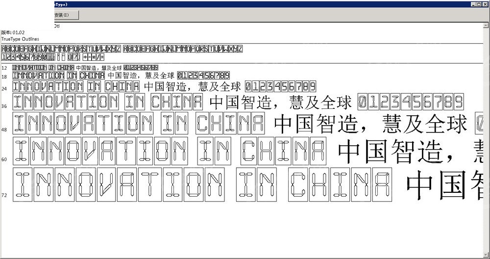 英文打字机的字体种类及其演变